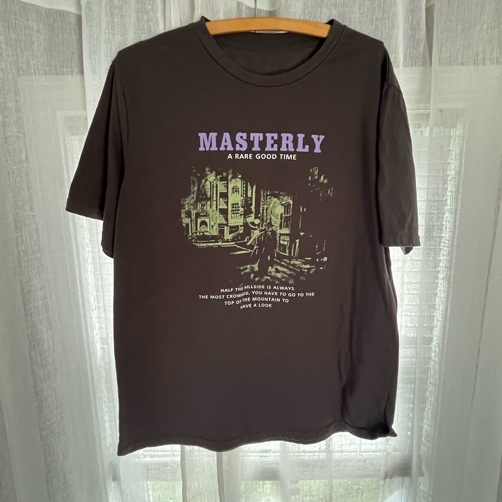 Masterly A Rare Good Time Graphic T-Shirt